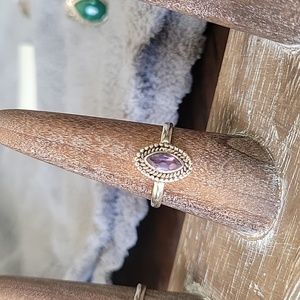 Amethyst Sterling Silver Ring